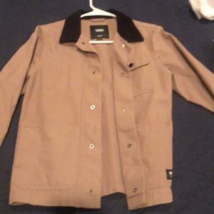 Vans Tan Jacket with suede collar